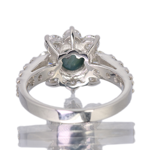 アレキサンドライトキャッツアイ 1.8ct ダイヤモンド 約1.5ct プラチナ