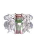 �o�C�J���[�g���}���� 0.6ct �_�C�������h 0.4ct �v���`�i �����O(�w��)