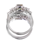 �o�C�J���[�g���}���� 0.6ct �_�C�������h 0.4ct �v���`�i �����O(�w��)