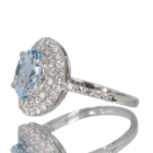 �A�N�}���� 1.6ct �_�C�������h 0.5ct �v���`�i �����O(�w��)