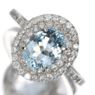 �A�N�}���� 1.6ct �_�C�������h 0.5ct �v���`�i �����O(�w��)