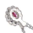 ����M�s�W�����u���b�h���r�[ 0.2ct �_�C�������h �v���`�i �l�b�N���X