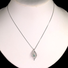 �u���W���Y�p���C�o�g���}���� 0.16ct �_�C�������h 0.3ct �v���`�i �l�b�N���X