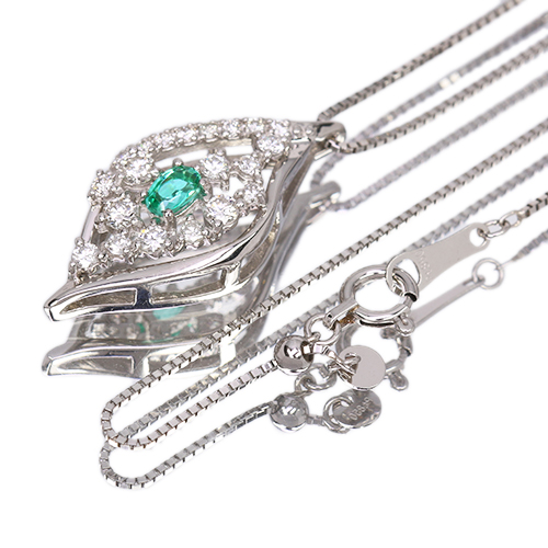 ブラジル産パライバトルマリン 0.16ct ダイヤモンド 0.3ct プラチナ