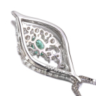 �u���W���Y�p���C�o�g���}���� 0.16ct �_�C�������h 0.3ct �v���`�i �l�b�N���X