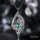 �u���W���Y�p���C�o�g���}���� 0.16ct �_�C�������h 0.3ct �v���`�i �l�b�N���X
