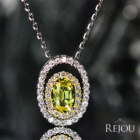 ����M�C�G���[�T�t�@�C�A ��0.6ct �_�C�������h 0.2ct �v���`�i �C�G���[�S�[���h �l�b�N���X