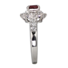 �s�W�����u���b�h���r�[ ��0.7ct �_�C�������h 0.7ct �v���`�i �����O(�w��)