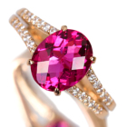���x���C�g 2.4ct �_�C�������h 0.2ct �s���N�S�[���h �����O(�w��)