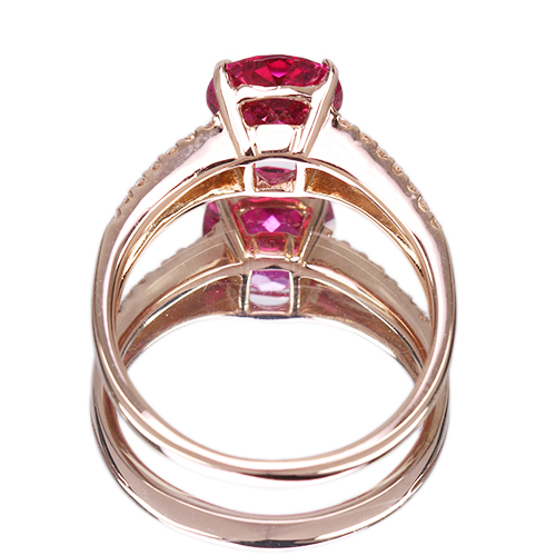第480回抽選販売＞ルベライト 2.4ct ダイヤモンド 0.2ct ピンク