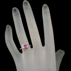 ����M�p�p���`�A�T�t�@�C�A 1.6ct �_�C�������h ��0.8ct �v���`�i �����O(�w��)