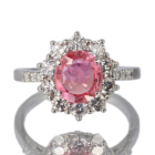 ����M�p�p���`�A�T�t�@�C�A 1.6ct �_�C�������h ��0.8ct �v���`�i �����O(�w��)