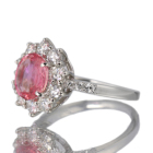 ����M�p�p���`�A�T�t�@�C�A 1.6ct �_�C�������h ��0.8ct �v���`�i �����O(�w��)