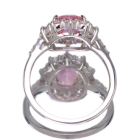 ����M�p�p���`�A�T�t�@�C�A 1.6ct �_�C�������h ��0.8ct �v���`�i �����O(�w��)