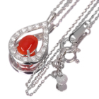 ���ԎX�� ��0.5ct �_�C�������h �v���`�i �l�b�N���X