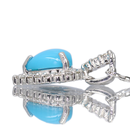 第481回抽選販売>ハートシェイプターコイズ 0.6ct ダイヤモンド 第481回抽選販売>ハートシェイプターコイズ 0.6ct ダイヤモンド