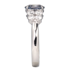 ����M�o�C�I���b�g�T�t�@�C�A 1.0ct �_�C�������h 0.5ct �v���`�i �����O(�w��)