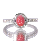 �R���N�p�[�� 0.8ct �_�C�������h 0.1ct/0.3ct �v���`�i �����O(�w��)