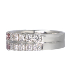 �s���N�_�C�������h 0.094ct/FIP/I1 �n�[�g�A���h�L���[�s�b�h�_�C�������h(H&C) 0.5ct �v���`�i �����O(�w��)