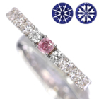 �s���N�_�C�������h 0.094ct/FIP/I1 �n�[�g�A���h�L���[�s�b�h�_�C�������h(H&C) 0.5ct �v���`�i �����O(�w��)