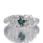 �A���L�T���h���C�g 0.2ct �_�C�������h 0.5ct �v���`�i �����O(�w��)