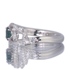 �A���L�T���h���C�g 0.2ct �_�C�������h 0.5ct �v���`�i �����O(�w��)
