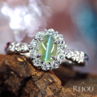 �N���\�x�����L���b�c�A�C 0.7ct �_�C�������h ��0.4ct �v���`�i �����O(�w��)
