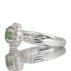 �N���\�x�����L���b�c�A�C 0.7ct �_�C�������h ��0.4ct �v���`�i �����O(�w��)