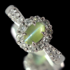 �N���\�x�����L���b�c�A�C 0.7ct �_�C�������h ��0.4ct �v���`�i �����O(�w��)