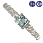 �O�����f�B�f�B�G���C�g 0.28ct �n�[�g�A���h�L���[�s�b�h�_�C�������h(H&C) 0.4ct �v���`�i �����O(�w��)