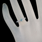 �O�����f�B�f�B�G���C�g 0.28ct �n�[�g�A���h�L���[�s�b�h�_�C�������h(H&C) 0.4ct �v���`�i �����O(�w��)