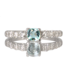 �O�����f�B�f�B�G���C�g 0.28ct �n�[�g�A���h�L���[�s�b�h�_�C�������h(H&C) 0.4ct �v���`�i �����O(�w��)