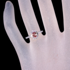����M�p�p���`�A�T�t�@�C�A 0.5ct �_�C�������h 0.44ct �v���`�i �����O(�w��)