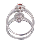 ����M�p�p���`�A�T�t�@�C�A 0.5ct �_�C�������h 0.44ct �v���`�i �����O(�w��)