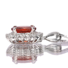�A���f�V�� 1.5ct �_�C�������h 0.4ct �v���`�i �l�b�N���X