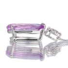 �N���c�@�C�g 2.4ct �_�C�������h �v���`�i �l�b�N���X