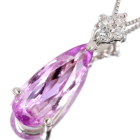 �N���c�@�C�g 2.4ct �_�C�������h �v���`�i �l�b�N���X