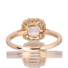 �����K�i�C�g 1.0ct �_�C�������h 0.24ct �s���N�S�[���h �����O(�w��) 