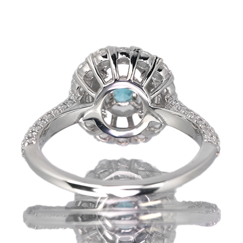 第482回抽選販売＞ブラジル産パライバトルマリン 0.24ct ローズカット 