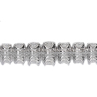 �_�C�������h 5.4ct �z���C�g�S�[���h �l�b�N���X