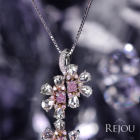 �s���N�_�C�������h 0.159ct/FPP/SI2 �s���N�_�C�������h 0.142ct/FPP/SI2 �_�C�������h 0.7ct �v���`�i �s���N�S�[���h �l�b�N���X