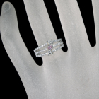�s���N�_�C�������h 0.12ct/FIP/SI1 �_�C�������h 0.6ct �v���`�i �����O(�w��)