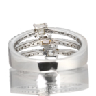 �s���N�_�C�������h 0.12ct/FIP/SI1 �_�C�������h 0.6ct �v���`�i �����O(�w��)