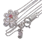 �s���N�_�C�������h 0.038ct/FIP/SI2 �_�C�������h 0.3ct �v���`�i �l�b�N���X