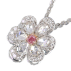 �s���N�_�C�������h 0.038ct/FIP/SI2 �_�C�������h 0.3ct �v���`�i �l�b�N���X