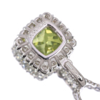�y���h�b�g ��1ct �_�C�������h 0.2ct �v���`�i �l�b�N���X