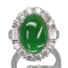 �Ő��i�q�X�C�j 8.0ct �_�C�������h 2.8ct �v���`�i �����O(�w��)