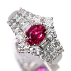 ����M���r�[ 1.1ct �_�C�������h 1.6ct �v���`�i �����O(�w��)