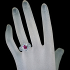 ����M���r�[ 1.1ct �_�C�������h 1.6ct �v���`�i �����O(�w��)