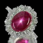 �~�����}�[�Y�i�r���}�Y�j����M�X�^�[���r�[ 4.8ct �_�C�������h 1.0ct �v���`�i �����O(�w��)